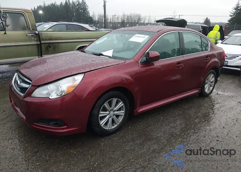 2011 Subaru Legacy 2.5I Premium z USA, uszkodzony, nr VIN 4S3BMBC62B3229676
